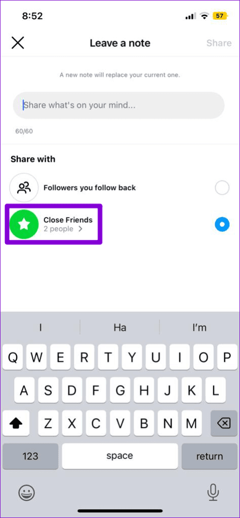 Instagram-Close-Friends-Option-474x1024-1 كيفية استخدام ملاحظات Instagram