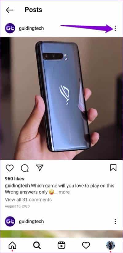 Instagram-Post-1-500x1024-1-400x819 كيفية إنشاء رمز الاستجابة السريعة QR لملفات التعريف والمنشورات والريلز والمواقع على Instagram