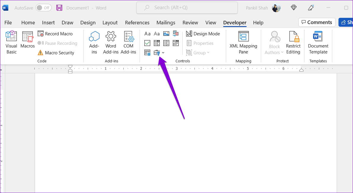 Legacy-Tools-in-Word كيفية إدراج مقاطع فيديو في مستند Microsoft Word