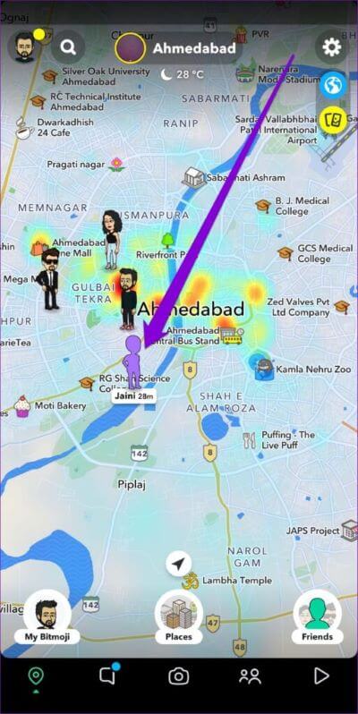 Locate-Friends-on-Snap-Map-513x1024-1-400x798 كيفية استخدام خارطة Snap على Snapchat