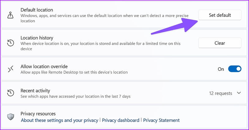 Location-is-currently-in-use-on-Windows-2-800x418 ماذا يعني موقعك قيد الاستخدام حاليًا على Windows