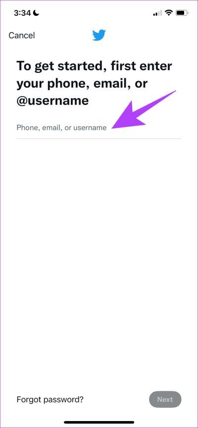 Login-Twitter-400x864 12 طريقة لإصلاح عدم عمل Twitter على iPhone و Android