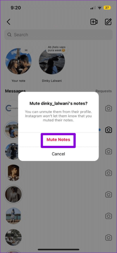 Mute-Notes-on-Instagram-474x1024-1 كيفية استخدام ملاحظات Instagram