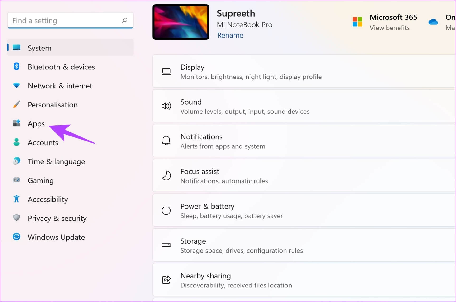 Open-Apps-in-Settings-1-1920x1270 13 طريقة لإصلاح Spotify يحافظ على مشكلة التعطل على Windows