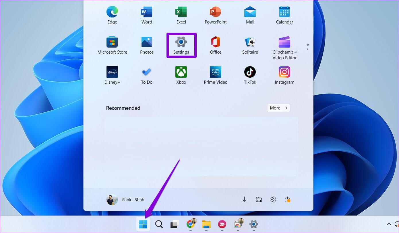 Open-Settings-App-on-Windows-11-7-1390x813 أفضل 6 طرق لإفراغ سلة المحذوفات عندما يتعذر عليك حذف الملفات في Windows 11