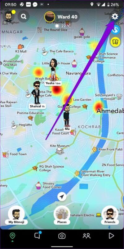 Open-Snap-Map-Settings-513x1024-1-400x798 كيفية استخدام خارطة Snap على Snapchat