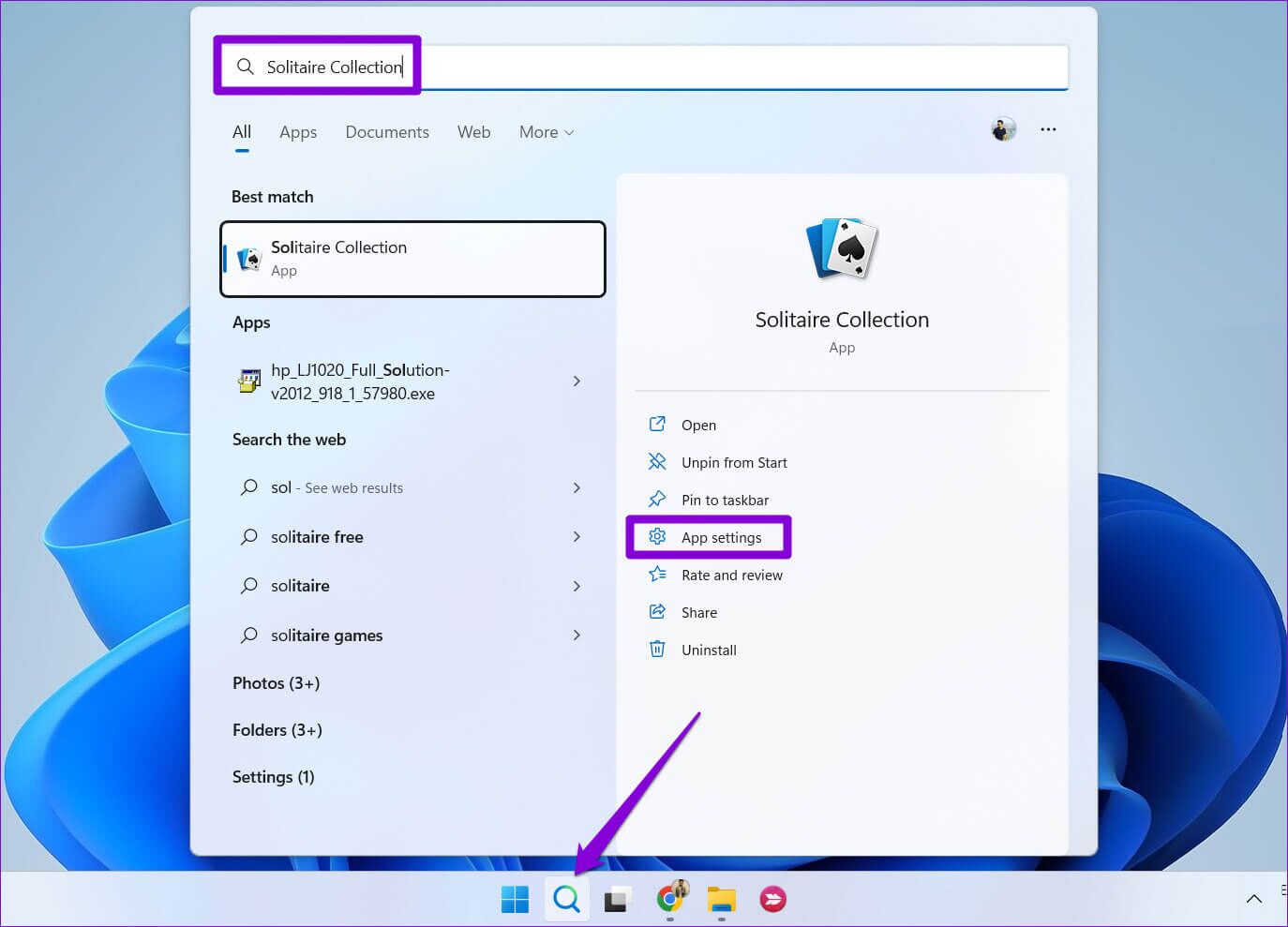 Open-Solitaire-Collection-App-Settings-1374x989 أفضل 6 طرق لإصلاح عدم عمل مجموعة Microsoft Solitaire على Windows 11