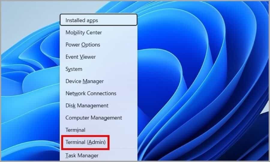 Open-Terminal-on-Windows-11-900x541 أفضل 7 طرق لإصلاح عدم عرض عارض الأحداث على Windows 10 و Windows 11