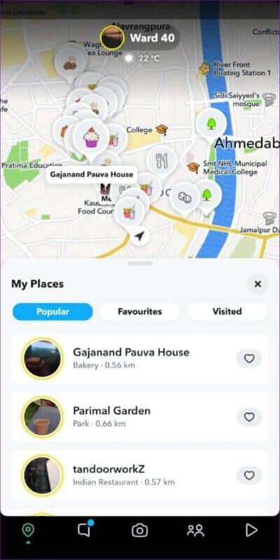 Places-on-Snap-Map-513x1024-1-400x798 كيفية استخدام خارطة Snap على Snapchat