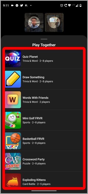 Play-Together-on-Messenger-2-346x761 11 من أفضل النصائح والحيل لـ Facebook Messenger الجديد