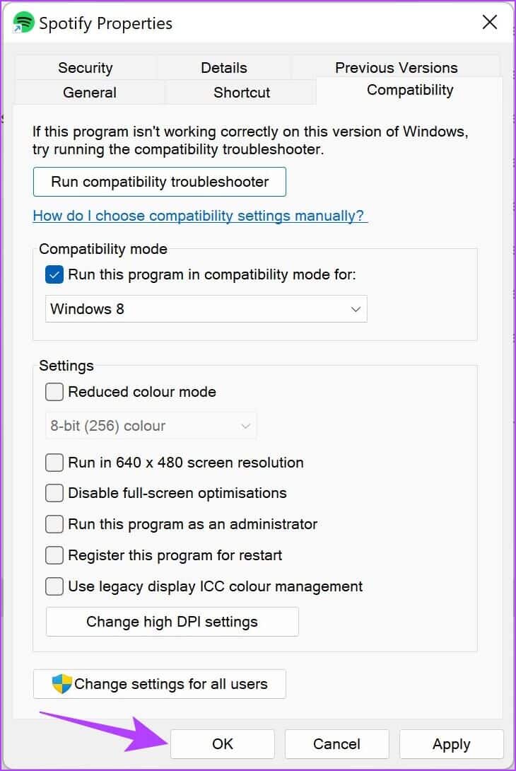Press-OK-1-730x1090 13 طريقة لإصلاح Spotify يحافظ على مشكلة التعطل على Windows