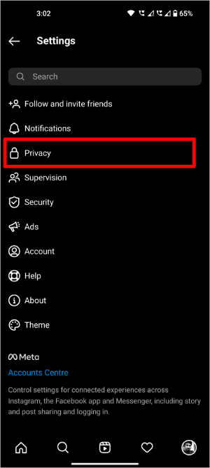 Privacy-setting-on-Instagram ماذا يحدث عندما تجعل حساب Instagram الخاص بك عامًا أو خاصًا