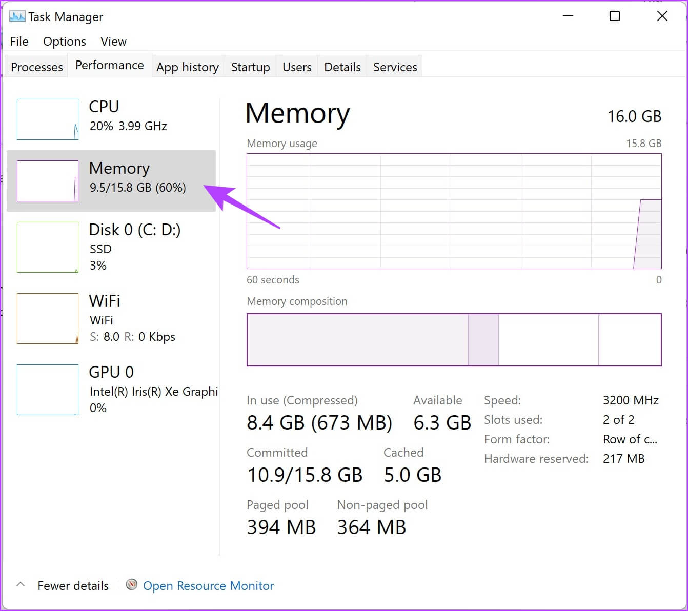 RAM-Usage-1342x1192 13 طريقة لإصلاح Spotify يحافظ على مشكلة التعطل على Windows