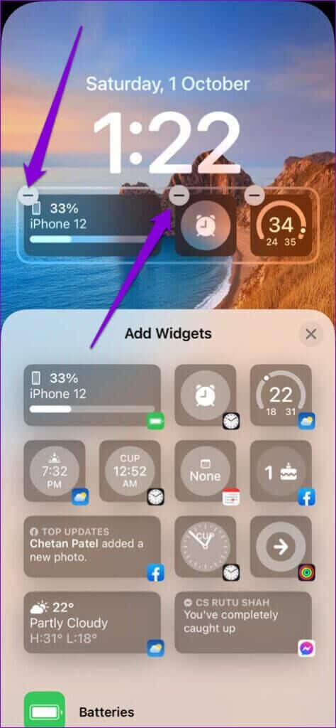 Remove-Lock-Screen-Widgets-iPhone-474x1024-1-474x1024 أفضل 6 طرق لإصلاح عدم عمل تأثير العمق (Depth Effect) في الخلفية على iPhone