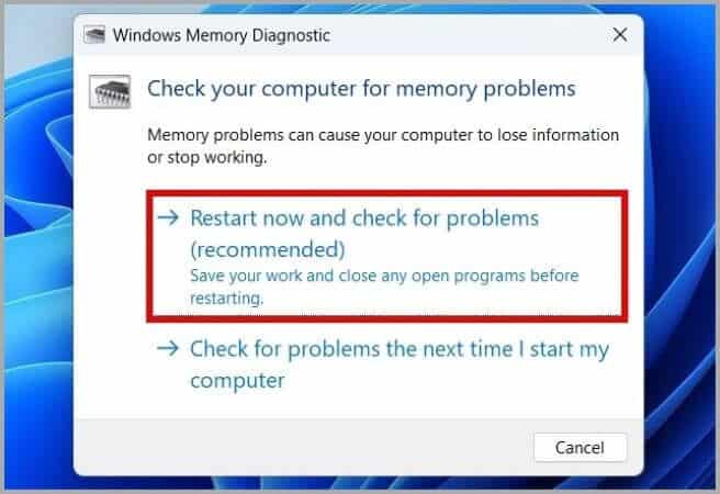Run-Windows-Memory-Diagnostic-Tool-in-Windows-656x450 أفضل 7 طرق لإصلاح عدم عرض عارض الأحداث على Windows 10 و Windows 11