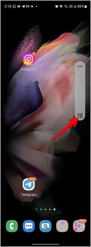 Samsung-Galaxy-Phone-Volume-Up-Unmute-300x810 8 طرق سهلة لإيقاف تشغيل الوضع الصامت أو كتم الصوت على هاتف Samsung Galaxy