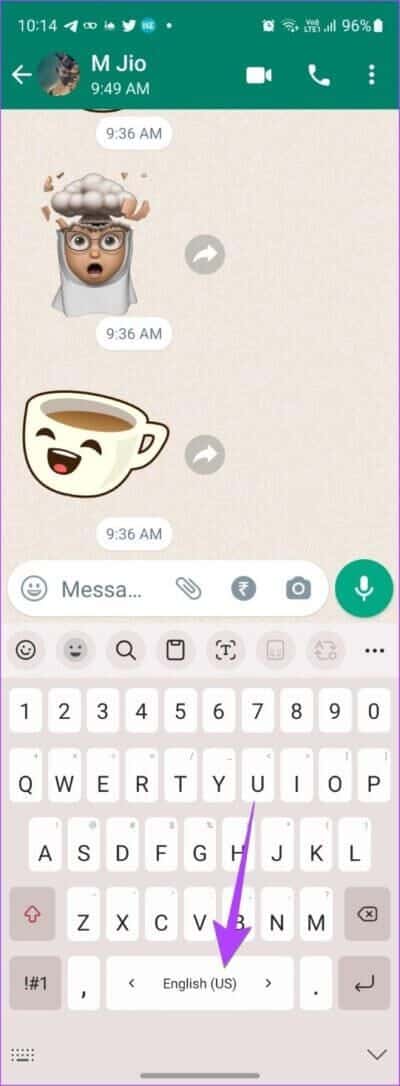 Samsung-Keyboard-Change-Typing-Language-566x1536-1-400x1086 كيفية تغيير لغة الكتابة في WhatsApp على Android و iPhone