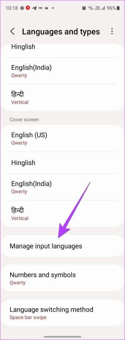 Samsung-Keyboard-Manage-Input-Language-1-400x1086 كيفية تغيير لغة الكتابة في WhatsApp على Android و iPhone