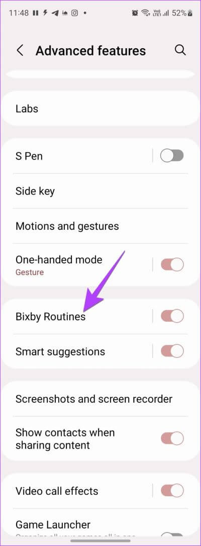 Samsung-Settings-Bixby-400x1086 كيفية الحصول على إشعار الشحن الكامل للبطارية على هواتف Android