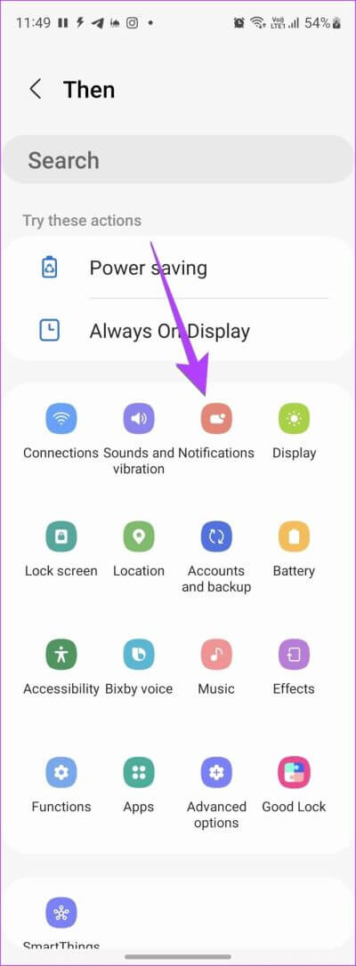 Samsung-Settings-Bixby-Notification-400x1086 كيفية الحصول على إشعار الشحن الكامل للبطارية على هواتف Android