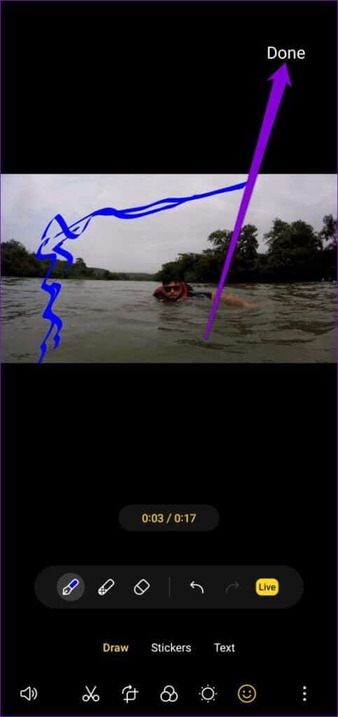 Save-Drawing-483x1024-1-483x1024 كيفية تحرير مقاطع الفيديو على هواتف Samsung Galaxy