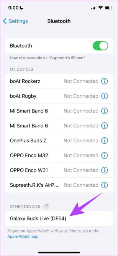 Search-and-Connect-Device-474x1024-1-400x864 أفضل 11 إصلاح لتأخر صوت Bluetooth على iPhone و Android