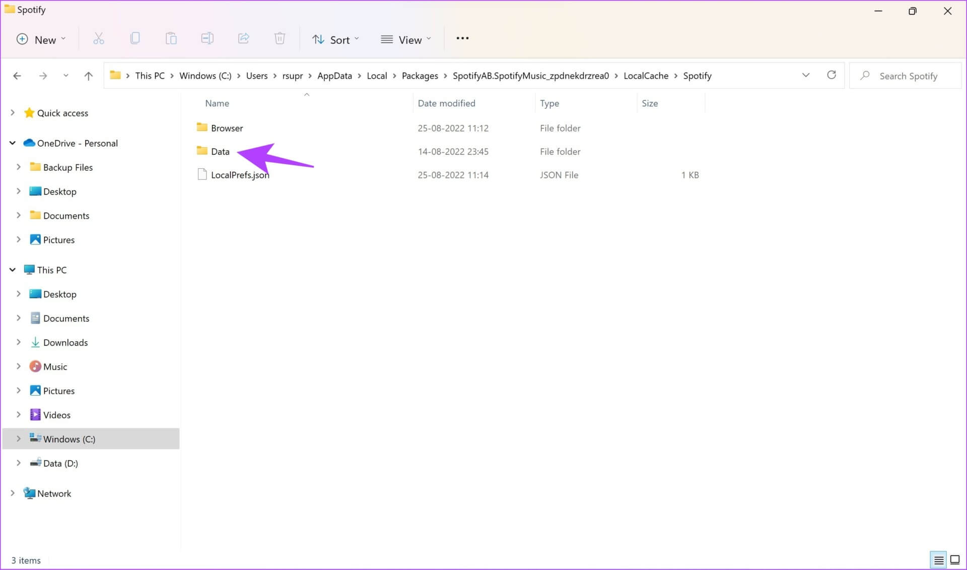 Select-Data-2-1920x1131 13 طريقة لإصلاح Spotify يحافظ على مشكلة التعطل على Windows