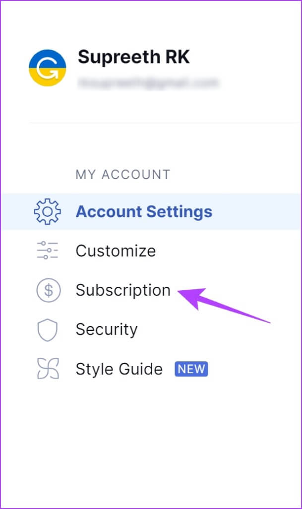 Select-Subscription-609x1024-1-609x1024 8 طرق لإصلاح عدم عمل إضافة Grammarly على Chrome