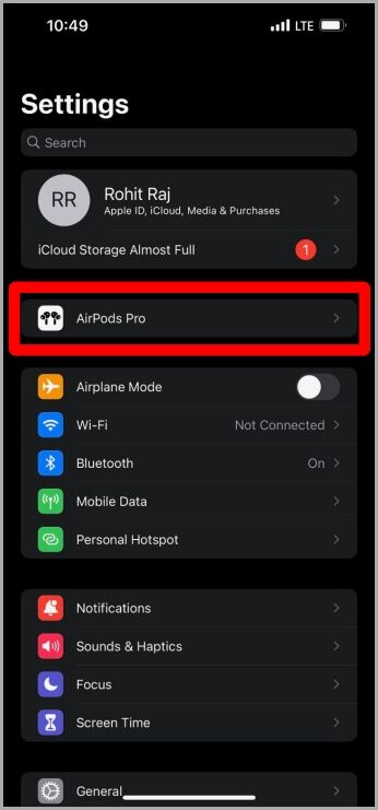 Settings-iPhone-1-346x741 كيفية إعداد واستخدام الصوت المكاني على iPhone الذي يعمل بنظام iOS 16+