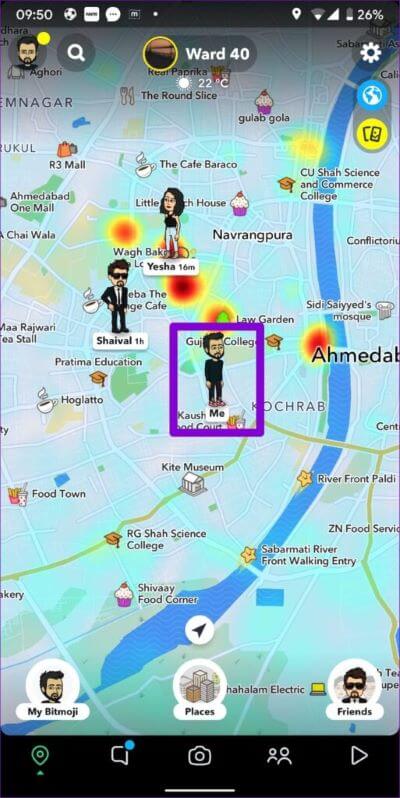 Snap-Map-513x1024-1-400x798 كيفية استخدام خارطة Snap على Snapchat
