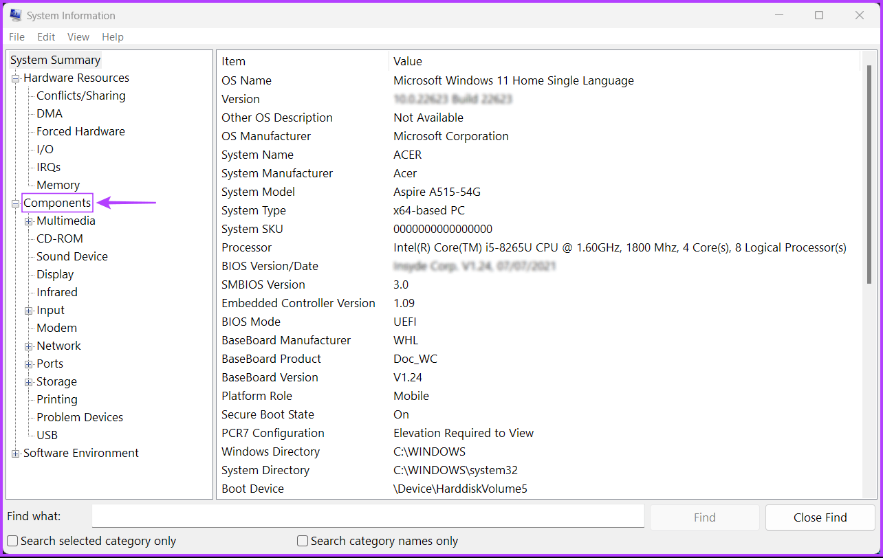 Software-Information أفضل 5 طرق للتحقق من مواصفات الكمبيوتر على نظام التشغيل Windows 11