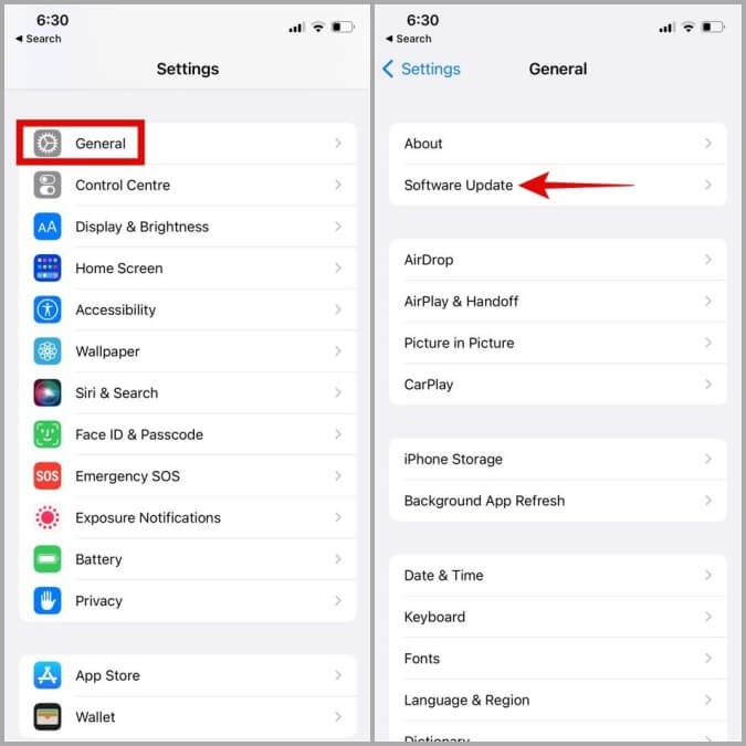 Software-Update-on-iPhone-675x675 9 إصلاحات لعدم ظهور أو عمل مشغل الموسيقى لشاشة القفل على iPhone