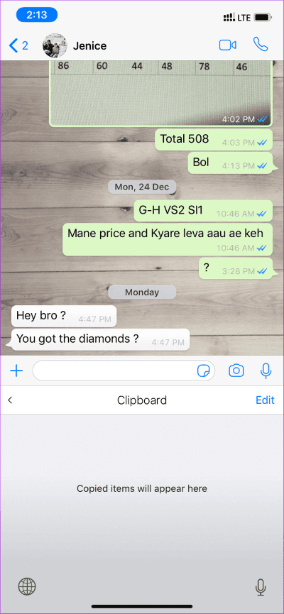 Swiftkey-Clipboard_935adec67b324b146ff212ec4c69054f مقارنة لوحات المفاتيح Stock مقابل Gboard مقابل SwiftKey على iPhone