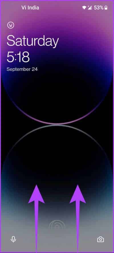 Swipe-Up-3-400x883 كيفية إضافة معلومات الطوارئ والوصول إليها على Android