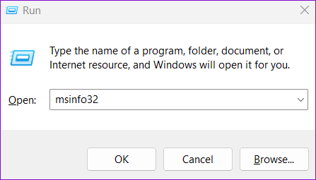 System-Information-in-Windows-11 أفضل 5 طرق للتحقق من النوع والإصدار والبناء في Windows 11