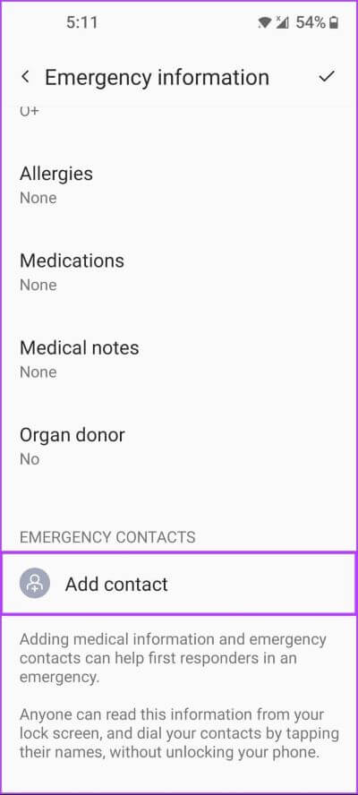 كيفية إضافة معلومات الطوارئ والوصول إليها على Android - %categories