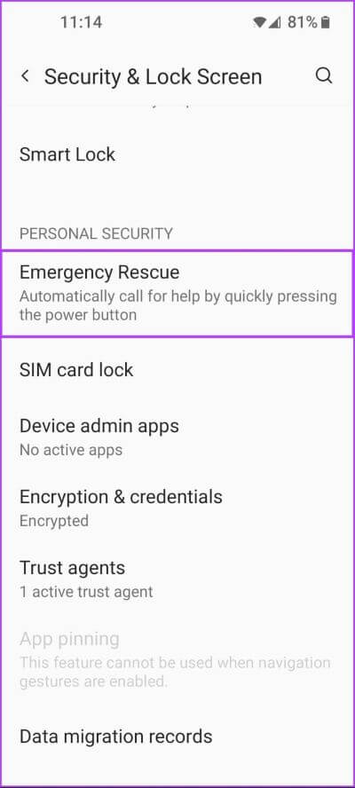 Tap-On-Emergency-Rescue-400x888 كيفية إضافة معلومات الطوارئ والوصول إليها على Android