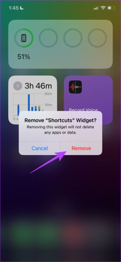 Tap-on-Remove-889x1920-e1665843263406 10 إصلاحات لعدم عمل Spotlight Search على iPhone و iPad