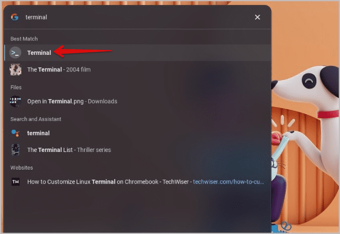 Terminal-app-on-ChromeOS 4 طرق لعكس هاتف Android على Chromebook