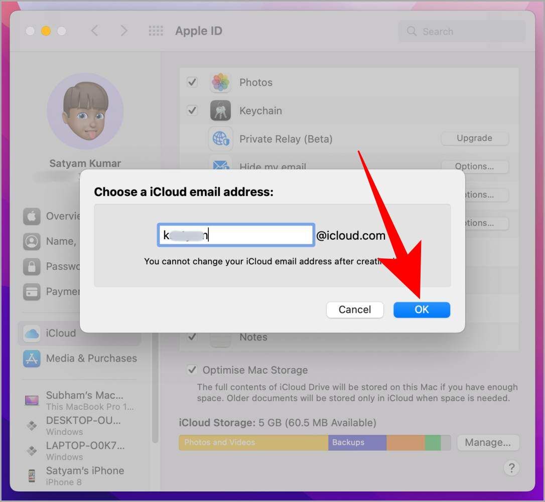 كيفية إنشاء معرف بريد إلكتروني على iCloud على Mac و iPhone - %categories