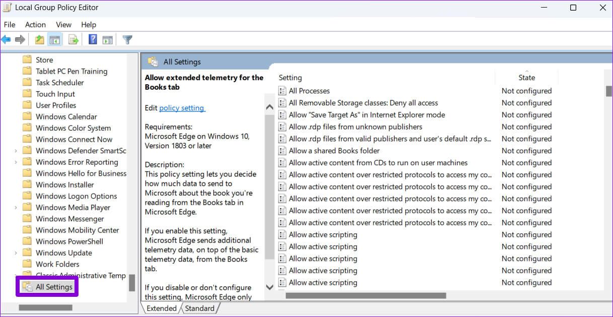 User-Configuration-Policies-1218x629 أفضل طريقتين لإعادة تعيين إعدادات نهج المجموعة المحلية على Windows 11