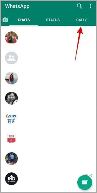 WhatsApp-Calls-Tab-on-Android-339x675 كيفية إنشاء ومشاركة روابط المكالمات على WhatsApp