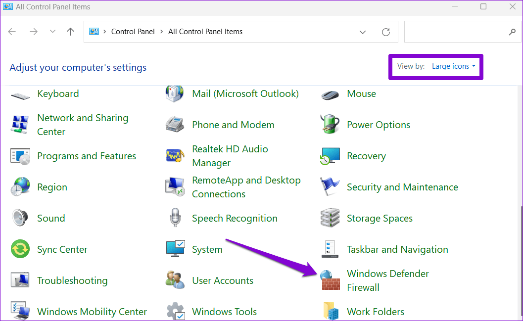 Windows-Defender-Firewall-1 أفضل 5 طرق لإعادة تعيين إعدادات جدار الحماية في Windows 11