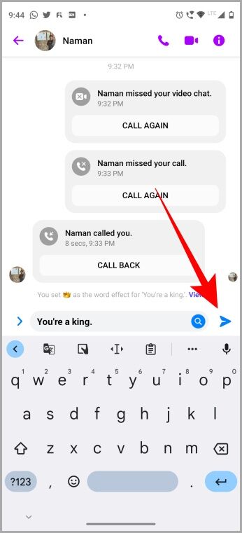 Word-Effects-5-346x761 11 من أفضل النصائح والحيل لـ Facebook Messenger الجديد
