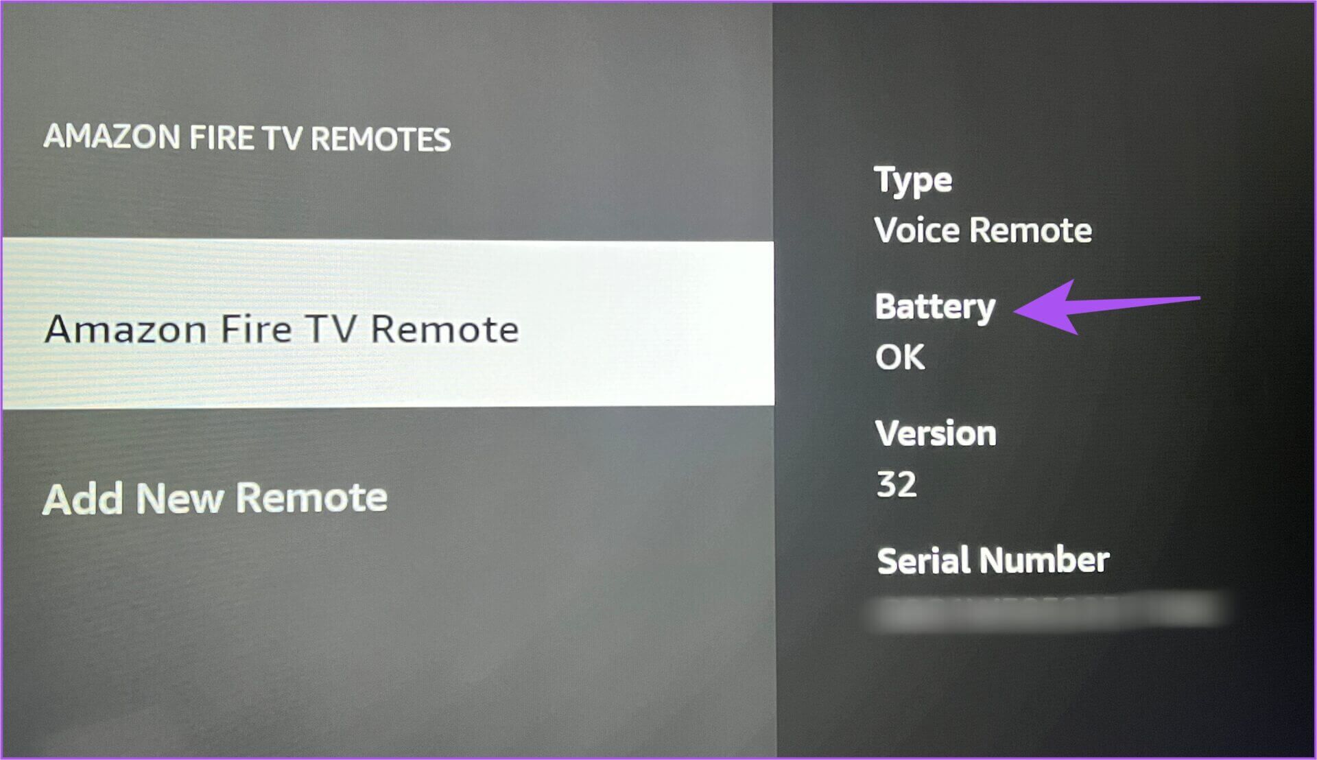 battery-amazon-fire-tv-remote-settings-fire-tv-4k-1-1920x1108 أفضل 8 إصلاحات لعدم عمل جهاز التحكم Fire TV Stick 4K