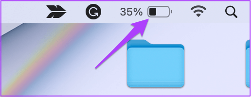 battery-status-icon-mac-home-screen سطوع الشاشة على نظام Mac لا يعمل إليك أفضل الحلول