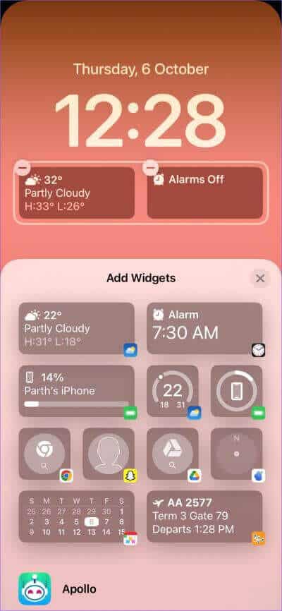 15 من أفضل الويدجت Widget  قفل الشاشة لـ Apple iPhone - %categories