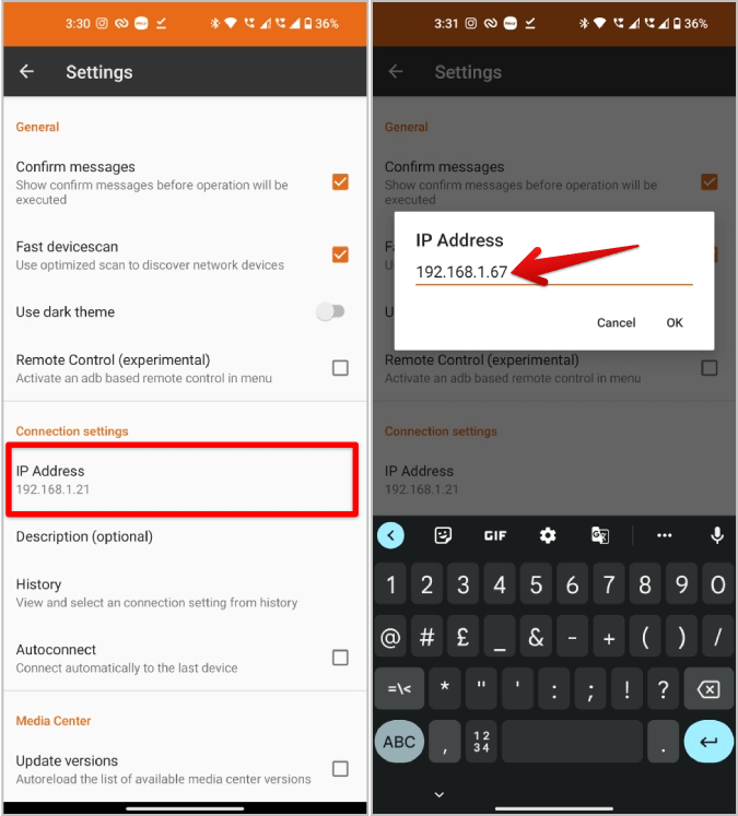 changing-Ip-address-in-easy-fire-tools-app-1 كيفية الحصول على خلفيات ساعة Pixel Watch على Samsung Galaxy Watch