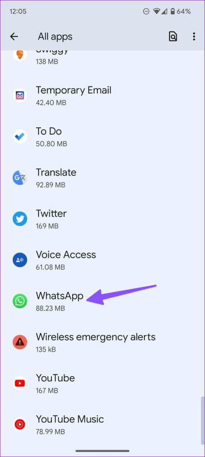 clear-whatsapp-cache-on-iPhone-and-Android-11-400x889 كيفية مسح ذاكرة التخزين المؤقت WhatsApp على iPhone و Android