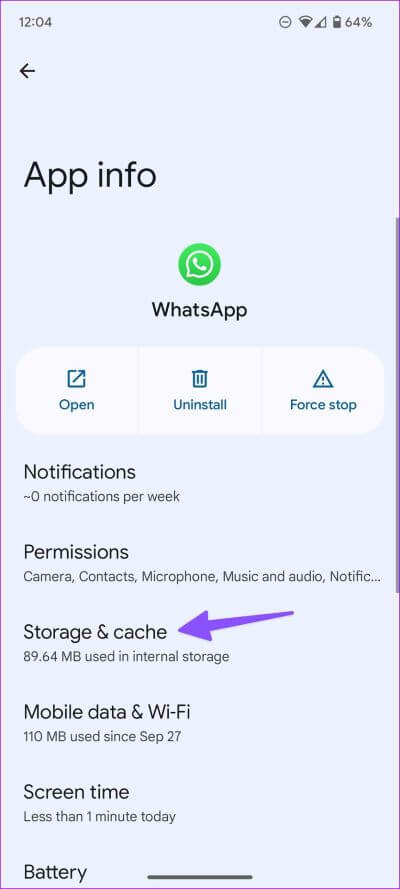 clear-whatsapp-cache-on-iPhone-and-Android-7-400x889 كيفية مسح ذاكرة التخزين المؤقت WhatsApp على iPhone و Android